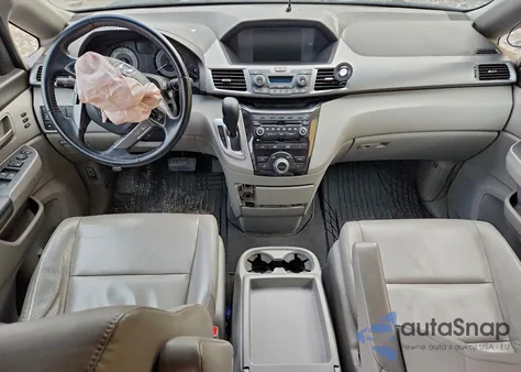 2012 Honda Odyssey Touring из США, поврежденный, VIN 5FNRL5H99CB091581